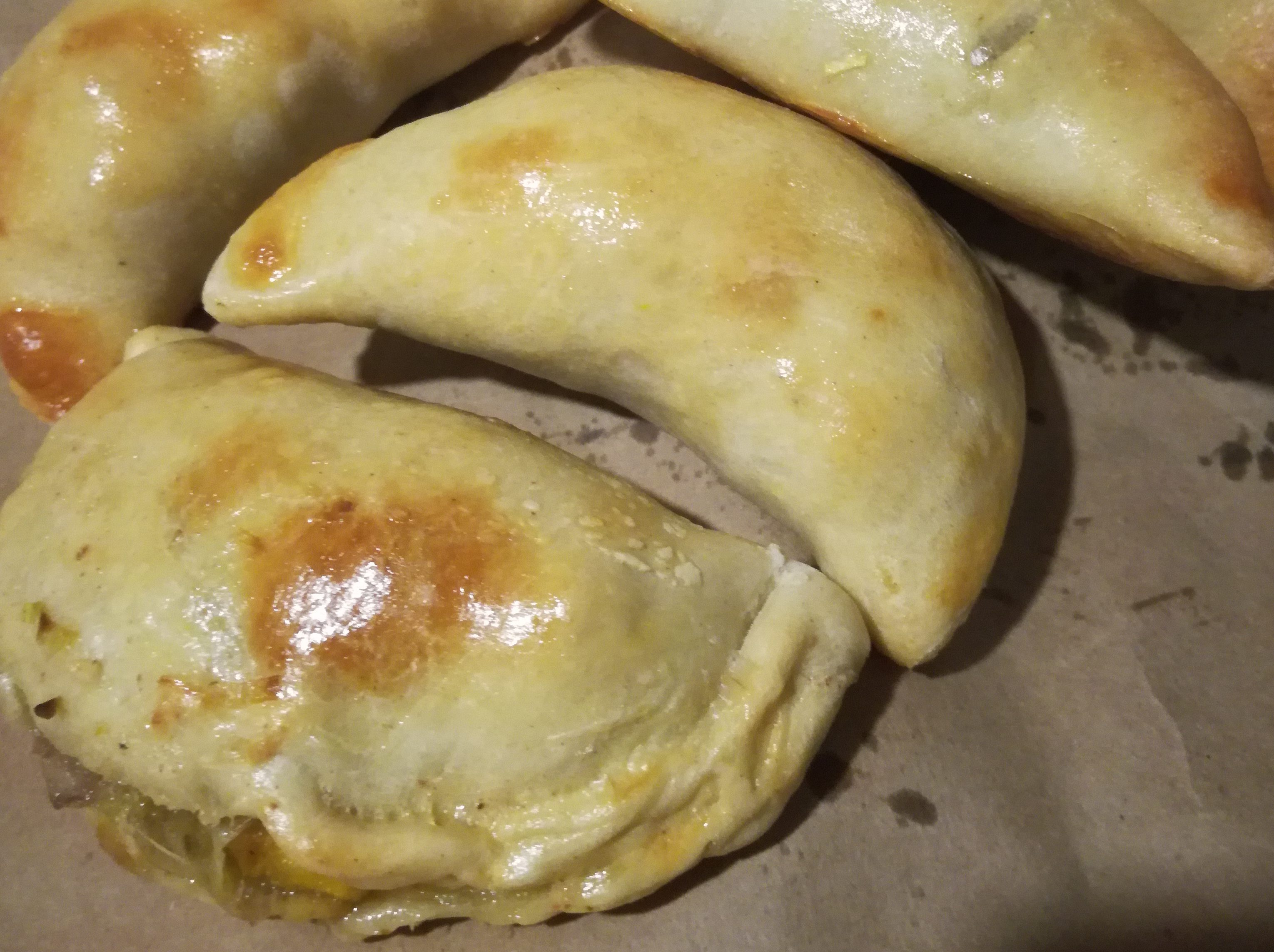 pasties con zucca