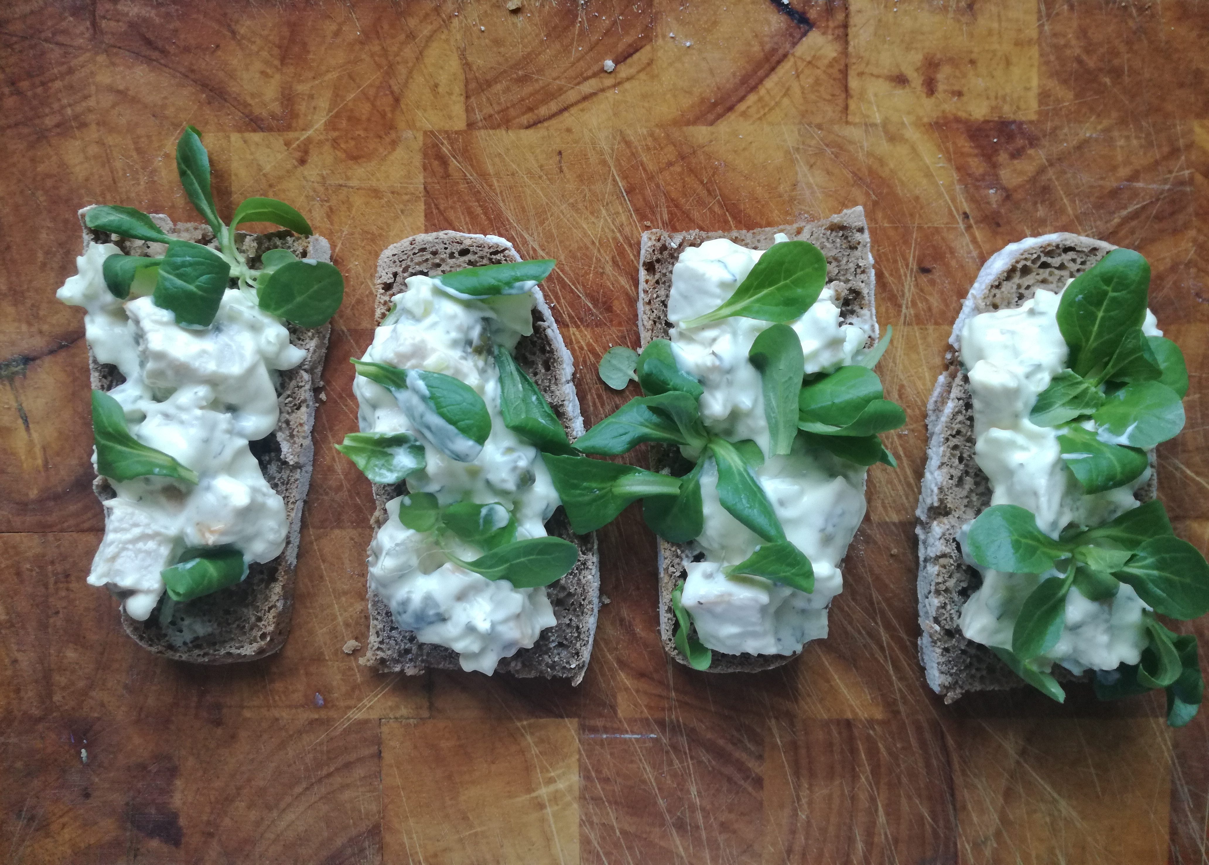 open sandwich